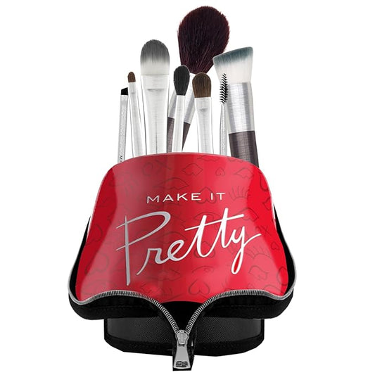 Mirabella Make It Pretty Professional Travel Brush Set and Travel Case-BrightBean Baby
