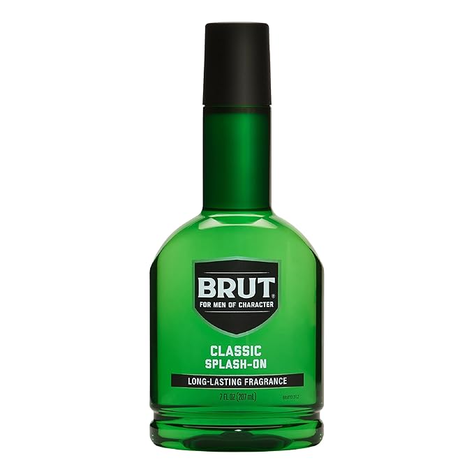 Brut Splash-On Original Fragrance - Bold, Masculine Cologne for Men - Long Lasting Mens Fragrance With Spicy Woods, Floral, and Citrus Notes - 7 oz-BrightBean Baby