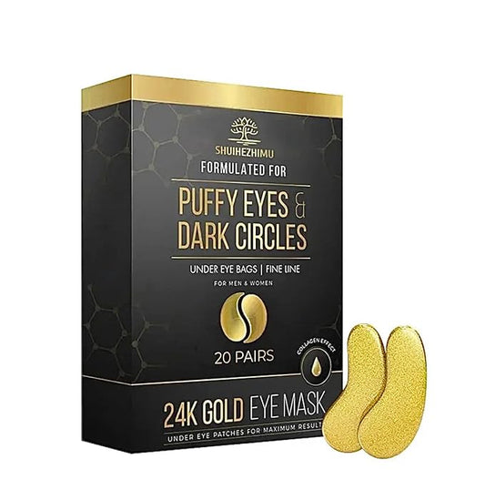 24k Gold Eye Treatment Masks With Collagen-BrightBean Baby