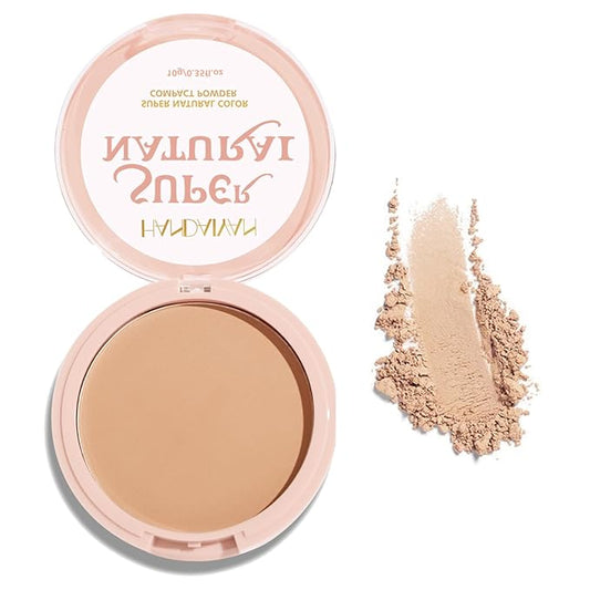 Pressed Face Powder Makeup Mineral Foundation Finishing Powder Pressed Finishing and Setting Powder Loose Setting Powder Makeup #05-BrightBean Baby