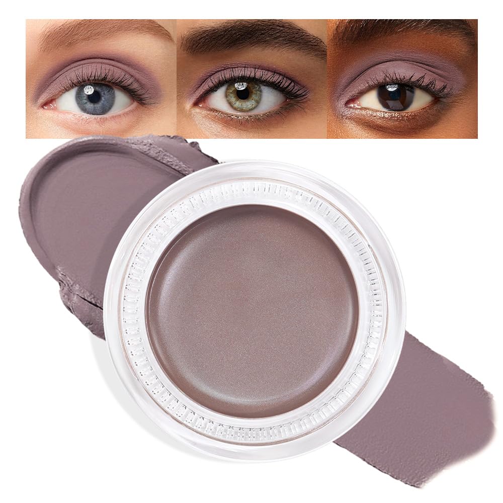 Single Cream Espresso Coffee Brown Matte Eyeshadow Palette Makeup, Natural Single Mini Instant Holographic Eyeshadow For Women, Sombras Crema Para Ojos, Talc, Paraben&Cruelty Free, 715-BrightBean Baby