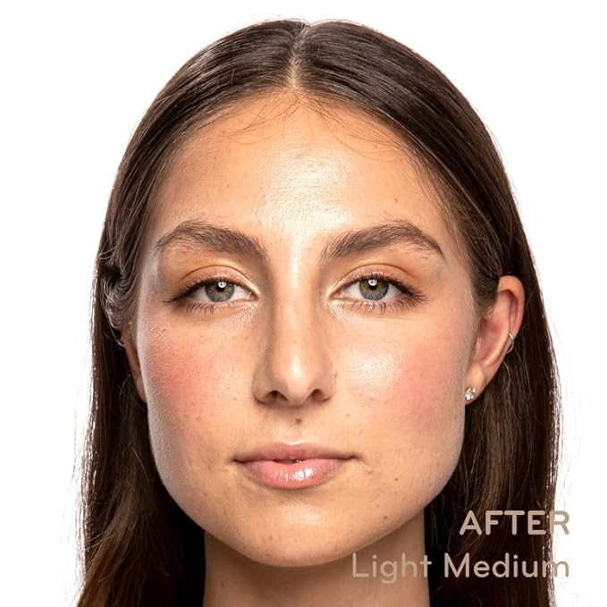 pūrlisse Youth Glow Vitamin C CC Cream SPF 50: Cruelty-Free & Clean, Paraben & Sulfate-Free, Full Coverage, Hydrates with Hyaluronic Acid | Light Medium 1.4oz-BrightBean Baby