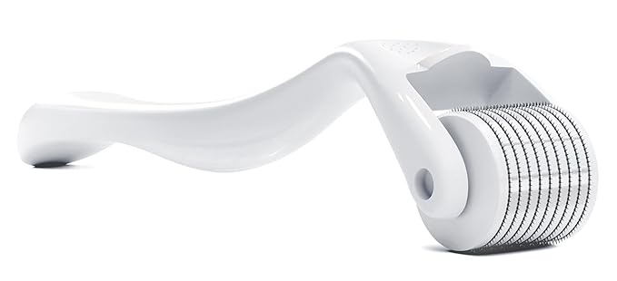 ROSELYNBOUTIQUE Derma Roller for Hair Beard Facial Skin Face 540 Microneedles At-Home Beauty Instrument White Holiday Gift for Men Women-BrightBean Baby