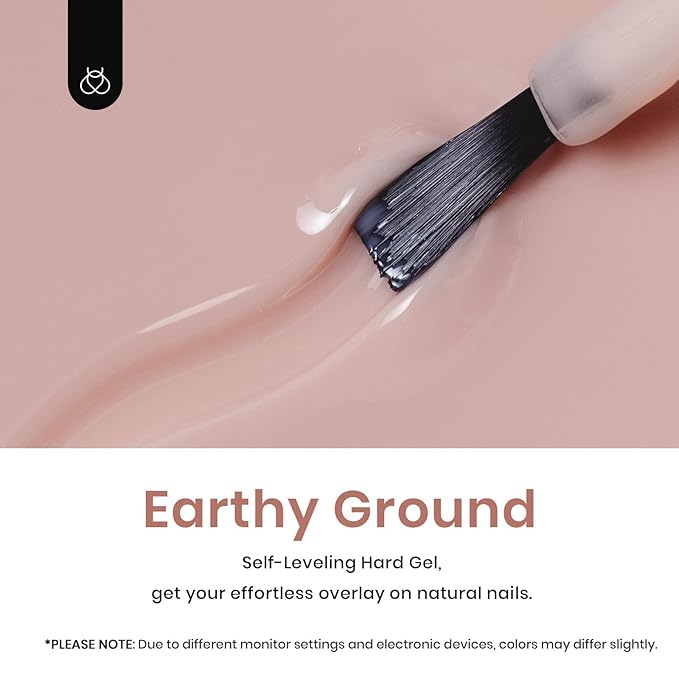 Beetles Builder Gel for Nails 7 in 1 Builder Nail Gel Color Nude Brown for Nails Extension & Building Apex Strengthen Thin Nails DIY Salon at Home Nail Art Base Gel Needed Gift for Women-BrightBean Baby