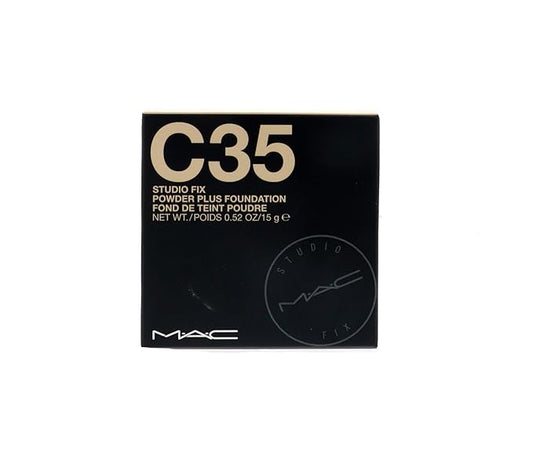 Mac Studio Fix Powder Plus Foundation C35 15gm/0.52 Oz-BrightBean Baby
