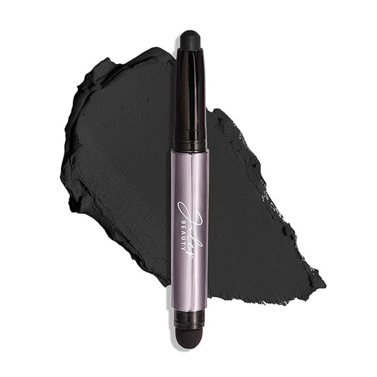 Julep Eyeshadow 101 Cream-to-Powder Waterproof Shadow Stick – Onyx Black Matte – Long-Lasting, Crease-Proof, Smooth Jet-Black Matte Cream Eyeshadow with Built-in Smudger-BrightBean Baby