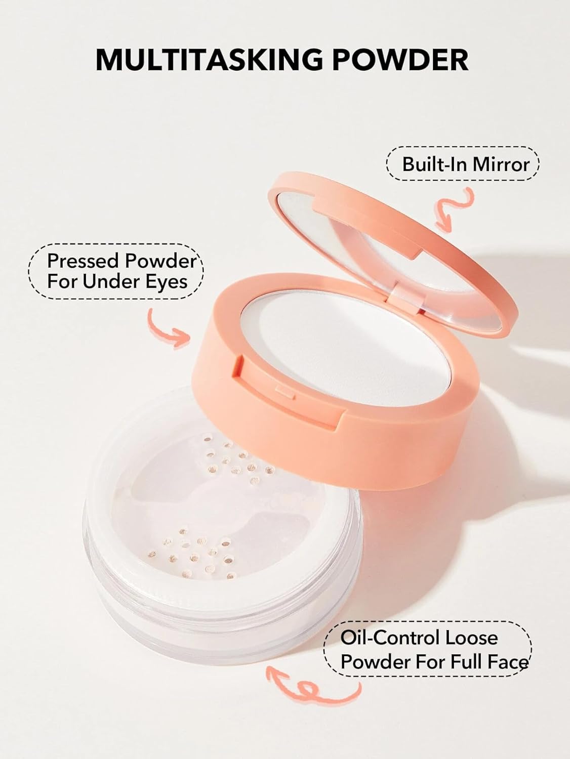 SHEGLAM Insta-Ready Face Powder Loose Under Eye Setting Powder - Natural Linen-BrightBean Baby