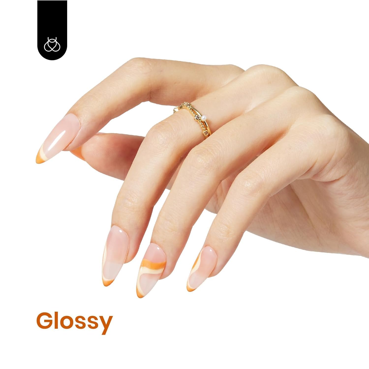 Beetles Burnt Orange Gel Nail Polish, 15Ml Light Persimmon Polish Orange Nail Polish Gel Tropical Soak Off Uv Led Nail Lamp Manicure Salon Diy at home Gift for Women-BrightBean Baby