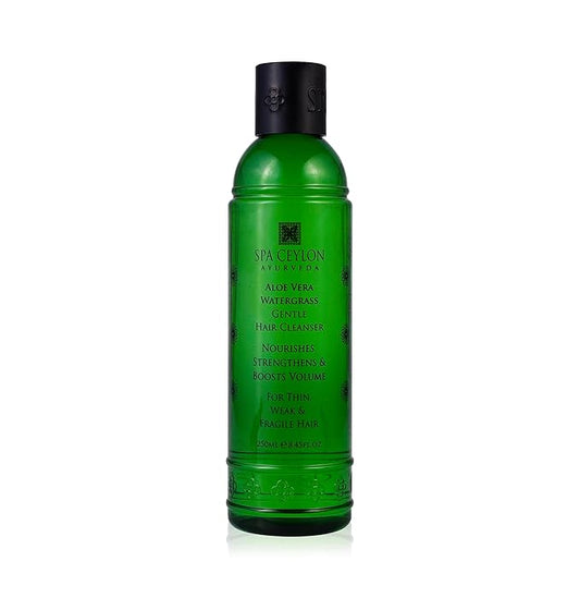 SPA CEYLON Aloe Vera Watergrass Gentle Hair Cleanser | Treat and Strengthen Hair | Sulfate-Free Hair Care | Ideal for Thin Weak or Fragile Hair-BrightBean Baby