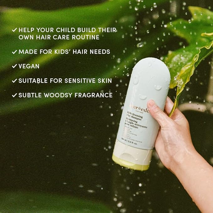 Evereden After Swim & Sports Kids Shampoo: With Cleansing Clay | Detoxifies Hair & Scalp from Chlorine, Dirt, and Sweat | Clean & Vegan Kid Shampoo for Daily Use and Any Hair Type-BrightBean Baby