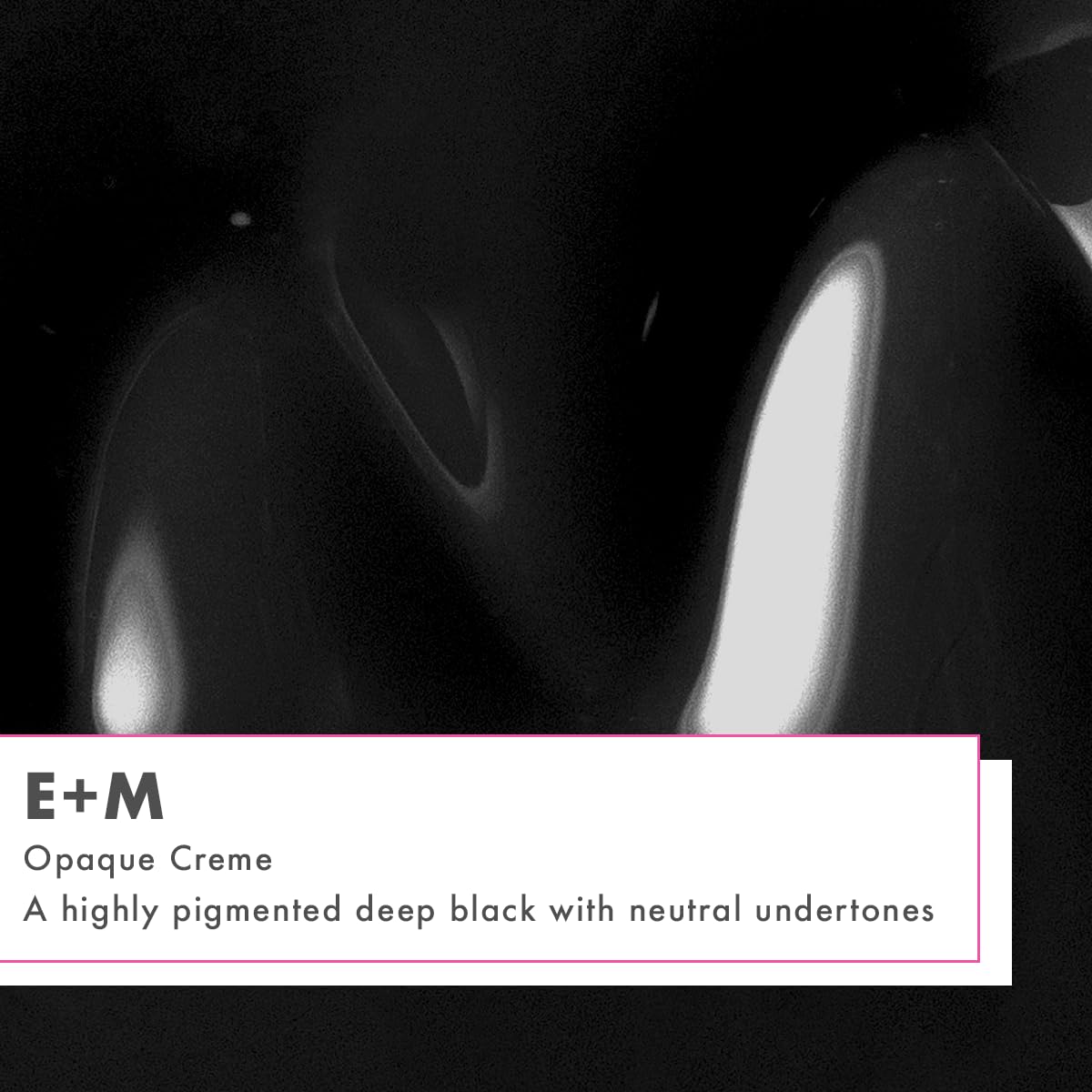 Olive & June Gel Polish | UV LED Nail Lamp Needed | Long Lasting Formula | Up to 21 Days of Wear | Damage-Free Removal | Salon-Quality Manicure, Pedicure at Home | E+M | Inky Black-BrightBean Baby