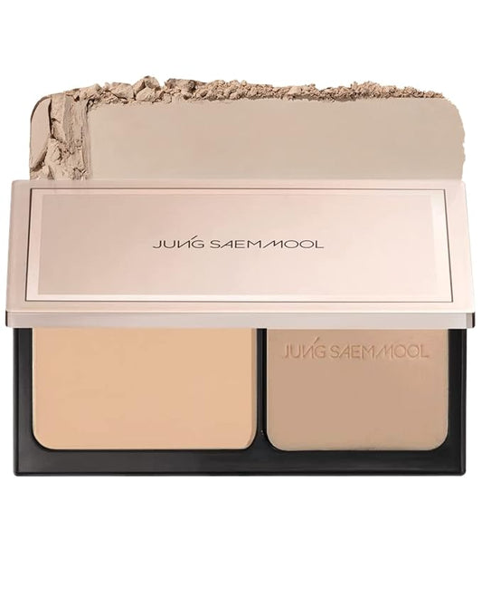[JUNGSAEMMOOL OFFICIAL] Masterclass Powder Foundation | Flawless cover Long-lasting | Makeup Artist Brand (N1 Ivory)-BrightBean Baby