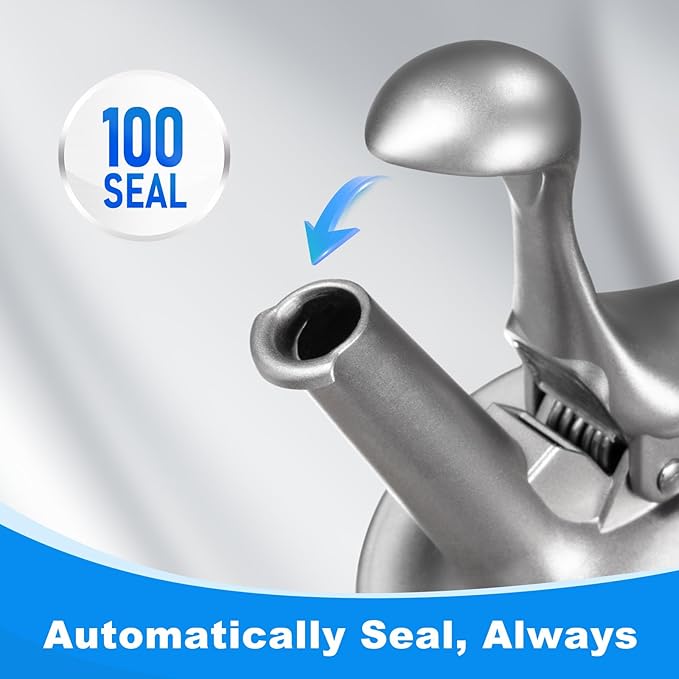 3-in-1 Liquor Bottle Pourers with Speed Spouts, Olive Oil Spout with Built-in Caps - Dishwasher Safe, Alcohol Speed Spouts - 2PCs with 2 Adapters