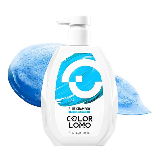 Ultra Color Safe Shampoo | Help Prevent Fading & Provide Subtle Color Replenishment | Prolong Color Vibrancy and Enhance Shine | Vegan & Cruelty-Free Formula | For Blue Color Treated Hair-BrightBean Baby