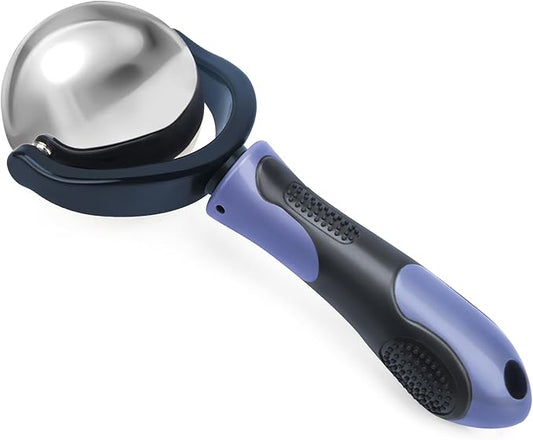 Cold Massage Roller Ball, Cold Therapy Relief, Portable Fitness Ice Roller Ball with Handle, Great Tool for Back/Neck Pain (Blue)-BrightBean Baby