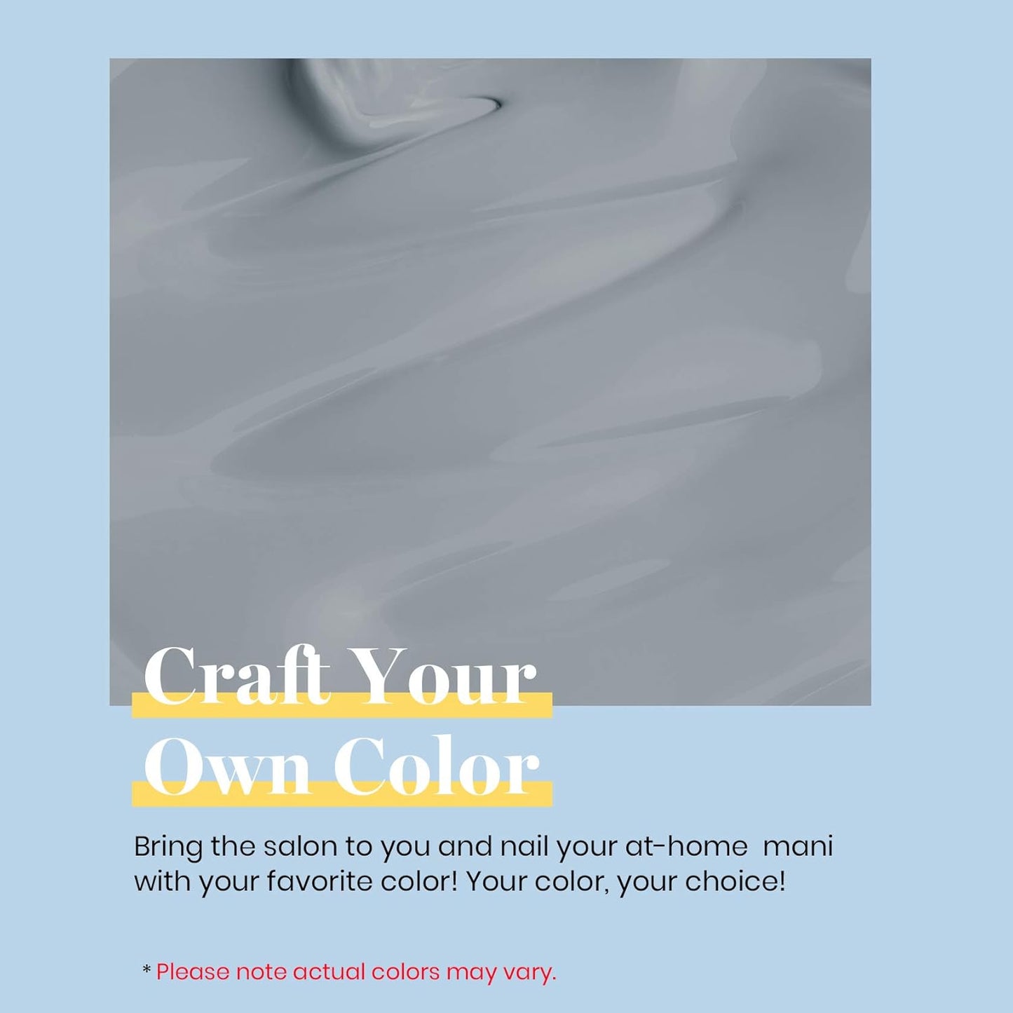 Beetles Grey Gel Nail Polish - Fall Elegance All Season Gel Polish Soak Off U V LED Nail Lamp DIY Home Salon Manicure Nail Art 0.51 Oz Gifts for Women-BrightBean Baby