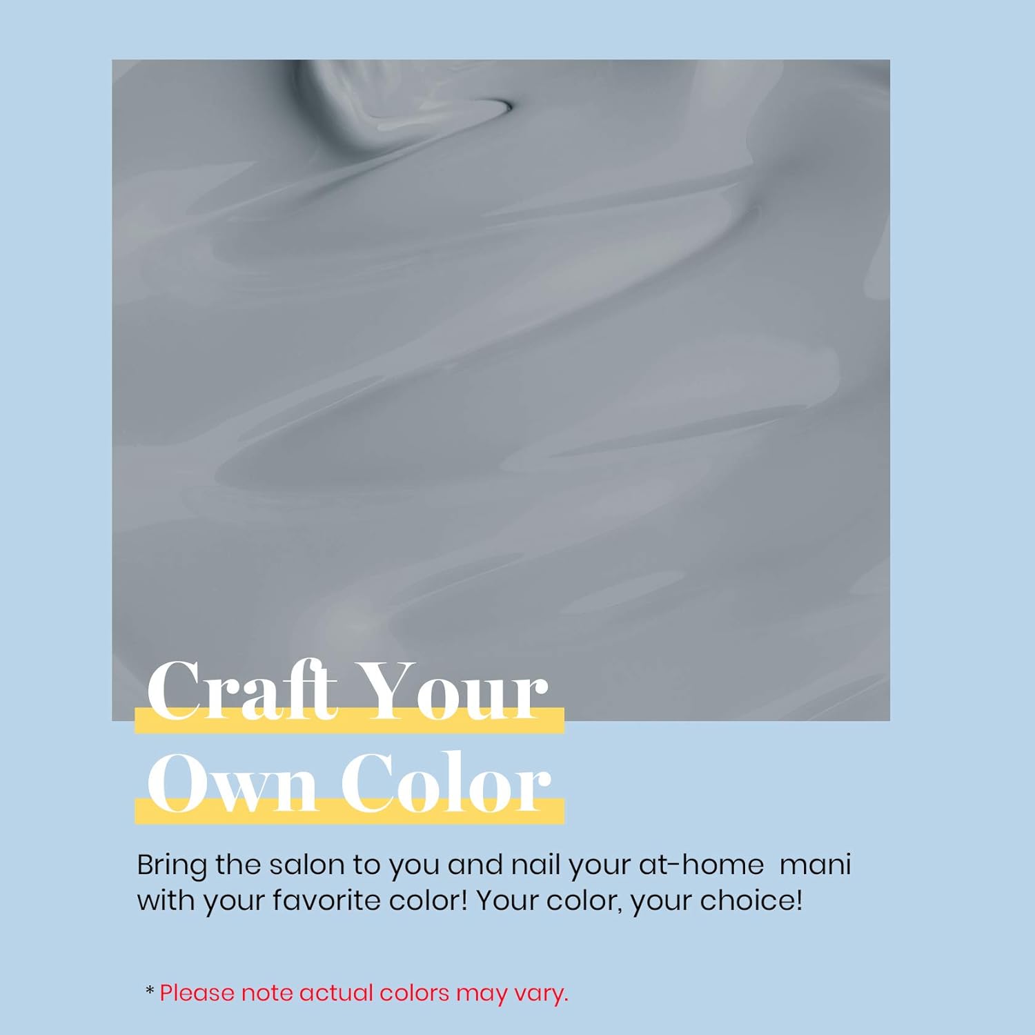 Beetles Grey Gel Nail Polish - Fall Elegance All Season Gel Polish Soak Off U V LED Nail Lamp DIY Home Salon Manicure Nail Art 0.51 Oz Gifts for Women-BrightBean Baby