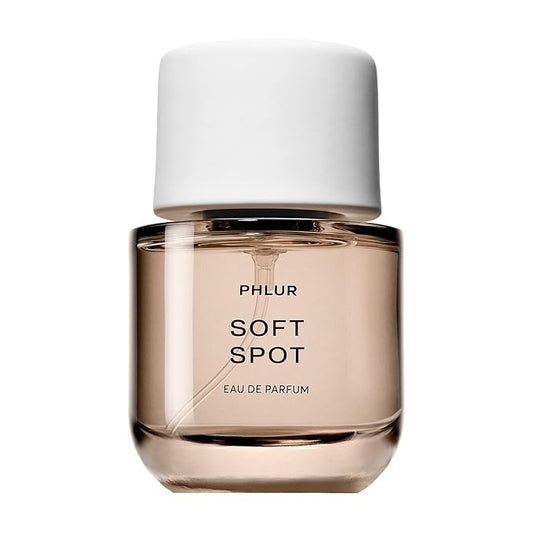 PHLUR Soft Spot Eau de Parfum - Full Size Perfume Fragrance - Floral Amber Musk Perfume with Bergamot, Mandarin, Jasmine, Sandalwood & Vanilla (50mL)-BrightBean Baby
