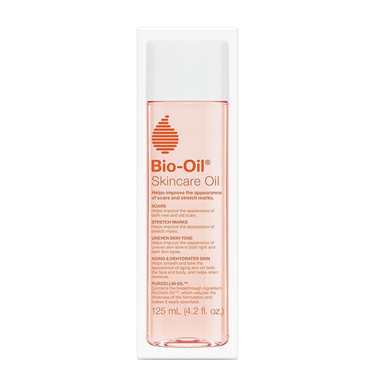 Bio-Oil Skincare Body Oil Serum for Scars and Stretch Marks, Face and Body Moisturizer with Vitamin E & A for Sensitive Dry Skin, Dermatologist Recommended, Non-Comedogenic, 4.2 Oz-BrightBean Baby