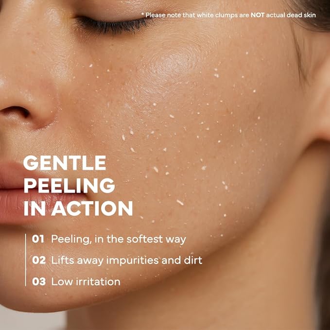 SAM’U PH Sensitive Cloud Peeling Gel – Gentle Exfoliating Gel for Face with Pineapple Enzymes & Hyaluronic Acid – Hydrating Facial Peel & Face Scrub for Sensitive Skin, 120ml, 3.38 fl.oz-BrightBean Baby