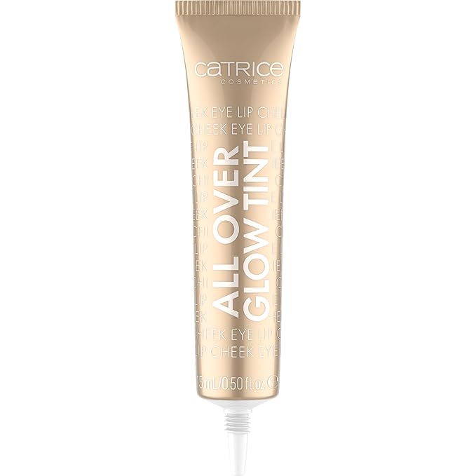 Catrice | All Over Glow Tint | Multi-Use Liquid Highlighter | Face & Body | Vitamin C, Niacinamide, Squalene & Panthenol | Long-lasting & Lightweight | Vegan & Cruelty Free (010 | Beaming Diamond)-BrightBean Baby