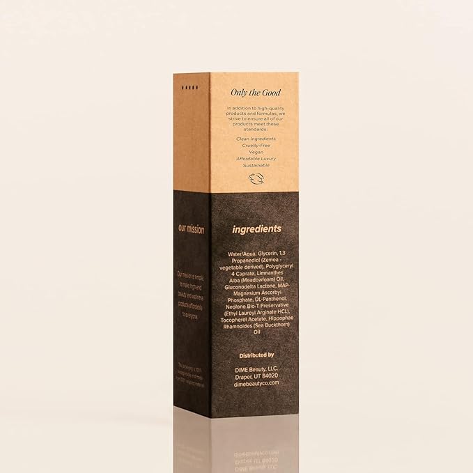 Dime Beauty Thirsty Face Mist with Electrolytes, Meadowfoam, and Sea Buckthorn, Hydrating Facial Spray, 2 oz / 60 ml-BrightBean Baby