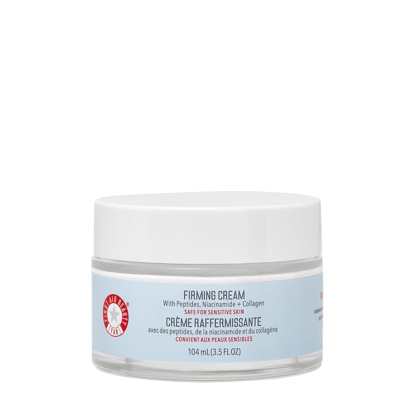 First Aid Beauty - Firming Collagen Cream with Peptides & Niacinamide, Ultra-Rich Plumping Moisturizer, Hydrates & Visibly Firms, Non-Comedogenic, Safe for Sensitive Skin, 3.5 oz-BrightBean Baby