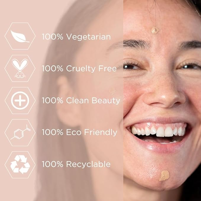 Hey Honey Trick and Treat CC² Cream SPF 46 | Active Moisturizing Color Correcting Cream with Honey & Propolis | Best Cover For Rosacea, Skin Redness & Mature Skin | Cruelty-Free | 1 oz (Light Tone)-BrightBean Baby