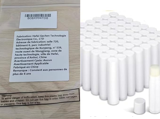 Demissle 150 Pcs Unlabeled Lip Balm Bulk Chapped Stick Blank Mini Lip Balm Gifts Moisturizing Lip Balms Favors for Women Homeless Wedding Bridal Shower Favors Baby Shower Guests Favors(Honey)-BrightBean Baby