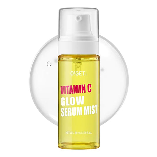 Vitamin C Serum Mist | Vitamin C, Hyaluronic acid, Moisturizing mist for face, all skin type, Korean skincare, for men and women, 2.70 Fl.Oz (80ml)-BrightBean Baby