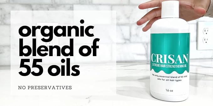 CRISAN 16oz Extreme Hair Growth and Strengthening Oil for Men and Women (16 fl oz)-BrightBean Baby