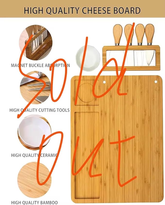 Cutting Board Wood Chopping Board Double Sided Charcuterie Boards Serving Board Kitchen Essential House Warming Hostess Host Gift Serving Tray for Christmas Wedding Birthday Anniversary Navy Blue