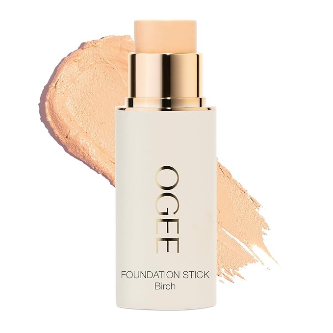 Ogee Sculpted Complexion Foundation Stick (Birch 0.25N - Fair, Neutral Undertones) Full Coverage Foundation Makeup - Instantly Balance & Even Complexion - 70% Organic Ingredients-BrightBean Baby