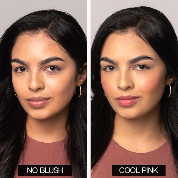 Palladio Liquid Blush for Cheeks & Lips 2-in-1 Makeup Face Blush, Weightless Cream Formula, Smudge Proof Long-Wearing Pigmented Blush, Natural Look Makeup Face Blushes, Dewy Finish, Cool Pink-BrightBean Baby