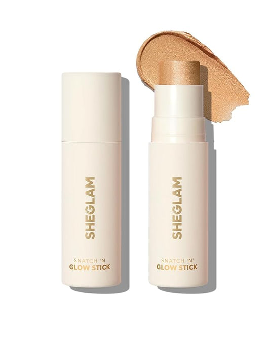 SHEGLAM Cream Highlighter Stick Long Lasting Brightening Non-Caking Highlighter Makeup - Tea Cake-BrightBean Baby