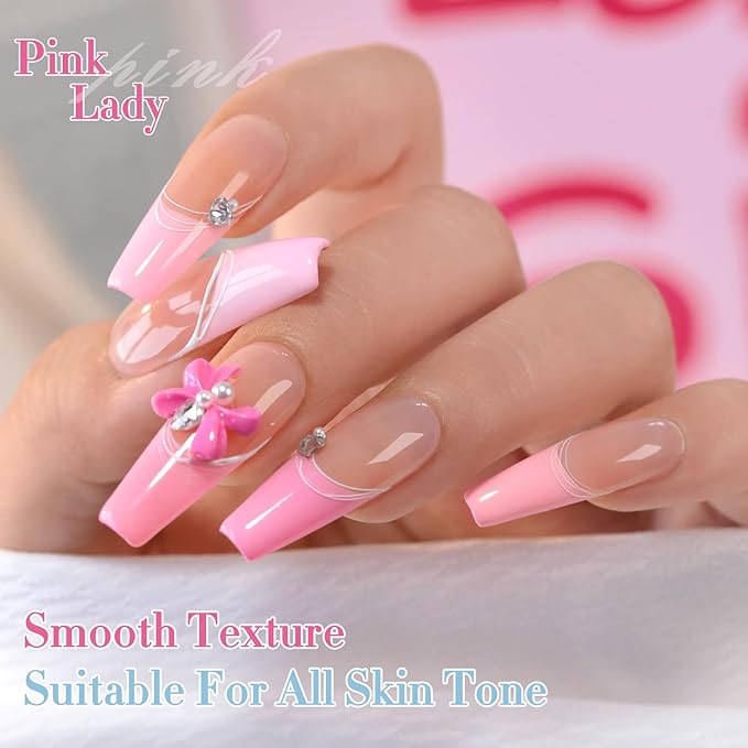 Double Rhythm 6 Pcs 15 ML Gel Polish Set Same Color Same Bottle Soak Off Gel Polish Kit Nail Art Manicure Salon DIY at Home for Women (Neutral Skin Pink Nude Beige -T6-53)-BrightBean Baby
