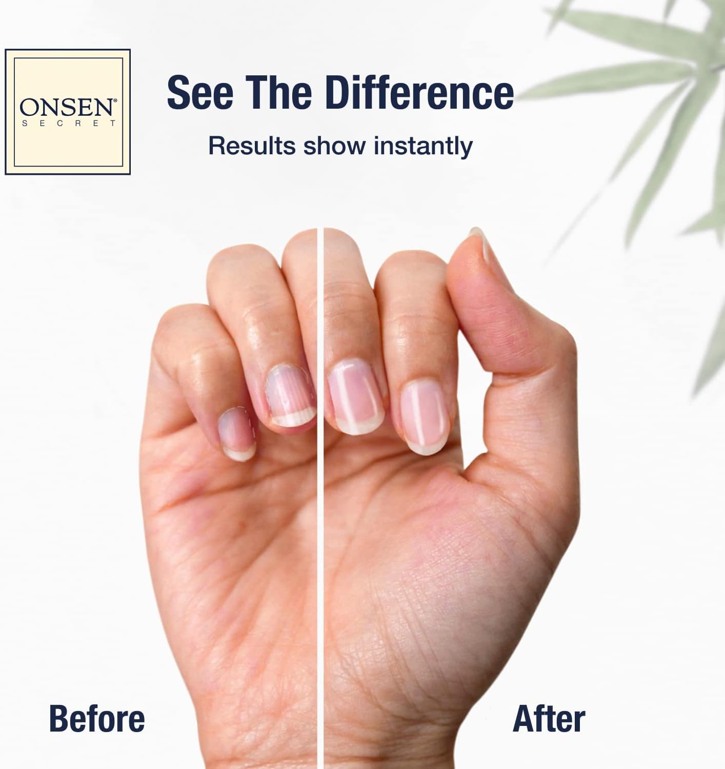 Onsen Secret Nail Care Kit - Japanese Nail Buffer and Shine Kit - Spa-Quality Manicure - Organic Ingredients - Long-Lasting Shine - Easy & Safe - w/Cuticle Care Oil - 1pk-BrightBean Baby