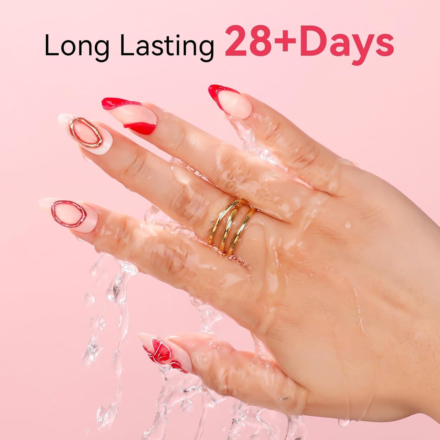 Makartt 3D Gel Nail Art: 3D Sculpting Gel for Nail Art Design 15ml 3 in 1 No Wipe Gel Polish for Drawing Carving Nails Gel, Molding Embossed Gels for Nail Decoration DIY Manicure - Glistening Cheer-BrightBean Baby