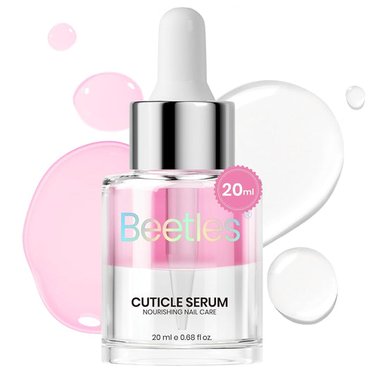 Beetles Cuticle Oil For Nails - 20ml Nail Care Strengthener Oil Stronger Nails Spa and Hand Manicure Essentials Damaged Cuticles for Repaired Thin Nails Nourish Home Nail Gfit for Women-BrightBean Baby