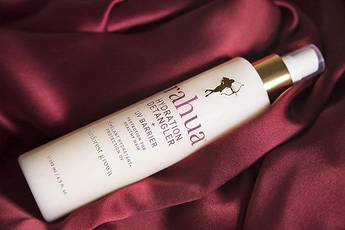 Rahua Hydration Detangler Spray + UV Barrier, 6.5 Fl Oz, Detangling Leave in Hair Care Softens Hair, Smooths Frizz, Supports Breakage & Damage, Conditioning for Brushable Shiny Hair, All Hair Types-BrightBean Baby
