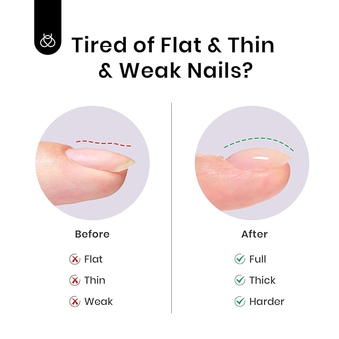 Beetles Builder Gel for Nails, 7 in 1 Builder Nail Gel Nude Jelly Beige Color Building Nail Apex & Nail Extension Strengthener Thin Nails DIY Nail Art Design for Beginner Women-BrightBean Baby