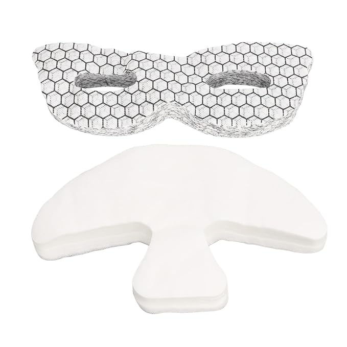 ZJchao Disposable Eye Forehead Masks, Eye Forehead Mask Paper Silk DIY Soft Disposable Hydrating Eye Care Paper Facial Eye Pads Spa DIY Clear Eye Mask Paper Beauty Sheets for Home Beauty-BrightBean Baby