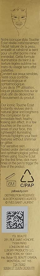 Yves Saint Laurent Radiant Touch, No. 2.5 Luminous Vanilla, 0.1 Ounce-BrightBean Baby