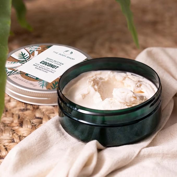The Body Shop Coconut Body Butter – Nourishing & Moisturizing Skincare for Very Dry Skin – Vegan – 13.5 oz-BrightBean Baby