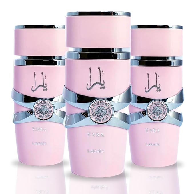Lattafa Yara for Women Eau de Parfum Spray, 3.4 Ounce (Pack of 3)-BrightBean Baby
