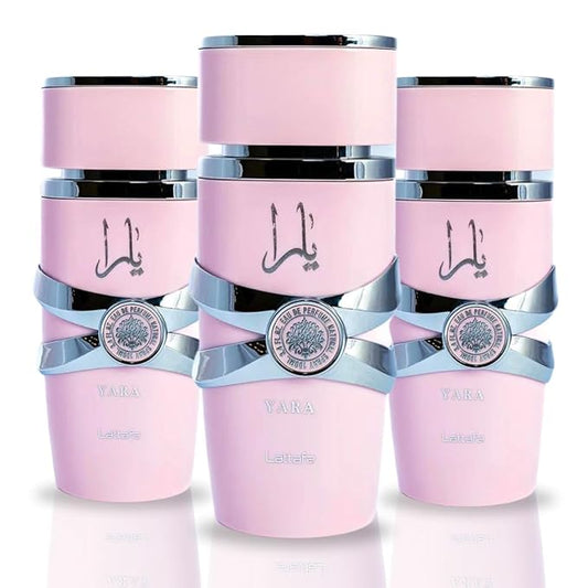 Lattafa Yara for Women Eau de Parfum Spray, 3.4 Ounce (Pack of 3)-BrightBean Baby