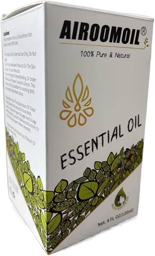 Pure Jasmine Essential Oil, 100% Pure Natural Jasmine Essential Oil, Premium Grade Essential Oils for Diffusers for Home, Skin, Care, Massage, Soap Making, Aromatherapy, 4 Fl Oz | 120ml-BrightBean Baby