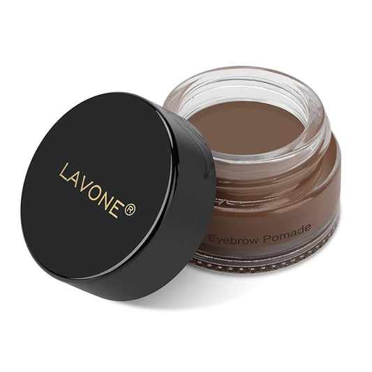 Eyebrow Pomade - Waterproof Brow Pomade for Long-lasting Results,Smudge Proof and Sweat Resistant Formula,Natural Eyebrow Makeup for All Skin Types and Tones - Brunette-BrightBean Baby
