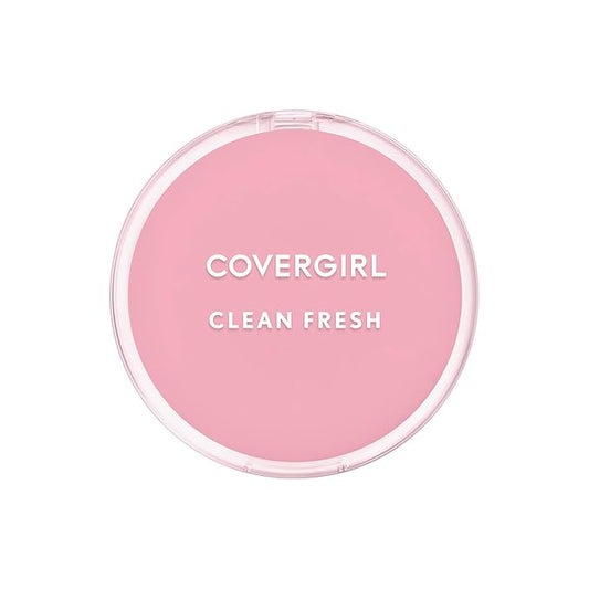 COVERGIRL Clean Fresh Pressed Powder, Porcelain, 0.35 oz-BrightBean Baby