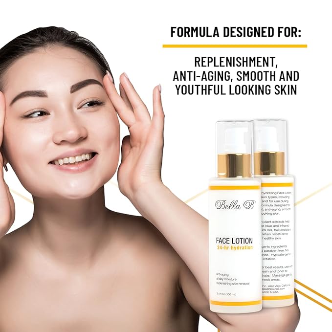 Bella B Bundle - Face Wash 4.1oz and Face Lotion 3.4oz-BrightBean Baby